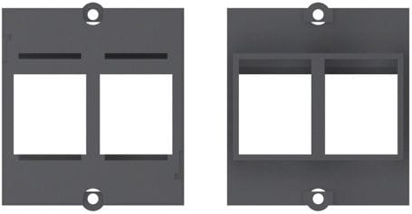 BACHMANN - Asennuskehys Custom Modul - Kehys 2 x keystone