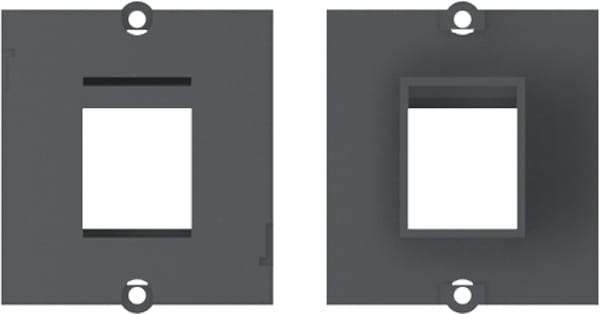 BACHMANN - Asennuskehys Custom Modul - Kehys 1x keystone