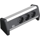 BACHMANN - Pistorasiapaneeli - DESK 1, 3 x pistorasia