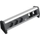 BACHMANN - Pistorasiapaneeli - DESK 1, 3 x pr + 2 x CM