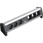 BACHMANN - Pistorasiapaneeli - DESK 1, 3 x pr + 3 x CM