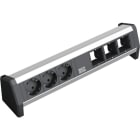 BACHMANN - Pistorasiapaneeli - DESK 1, 3 x pr + 3 x CM