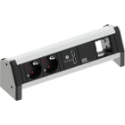 BACHMANN - Pistorasiapaneeli - DESK 1, 2 x pr + USB + 1 x CM