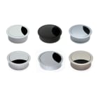 BACHMANN - Kaapelitien kansi - LOOP ROUND musta RAL 9005