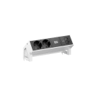 BACHMANN - Pistorasiapaneeli - DESK 2, 2x pr +USB C/C 65W HAR