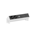 BACHMANN - Pistorasiapaneeli - DESK 2, 2x pr+USB C/C 100W VAL