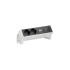 BACHMANN - Pistorasiapaneeli - DESK 2, 2 x pr+USB C/C 45W VAL