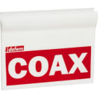 WIBE GROUP - Asennustarvike - B40 COAX kyltti