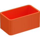 WIBE GROUP - Päätykappale - 28E oranssi muovi