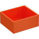 WIBE GROUP - Päätykappale - 28D oranssi muovi