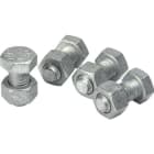WIBE GROUP - Ruuvisarja - Ruuvi+mutteri M12x HDG