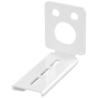 MEKA - Päätykiinnike valkoinen - MEK PK M