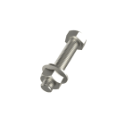 MEKA - Ruuvisarja (10 kpl/pussi) - RS 2 HDG M8x40+M8