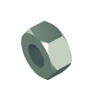 MEKA - Mutteri M10 Sähkö Zn - MU M10 EG