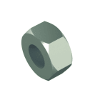 MEKA - Mutteri M10 Sähkö Zn - MU M10 EG