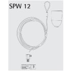 GLOBAL TRAC - Vaijeriripustussetti 5m - SPW12SK-2/5M Vaijerisetti MUS