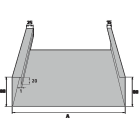 MP BOLAGEN - Pohjalevy - MP-FK-200V pohjalevy 207x3000