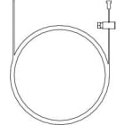 GLOBAL TRAC - Kosketinkiskotarvike - SKB34-1/3M Ripustusvaijeri 3m