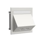 WIBE GROUP - Kanavadatarasia Stago - 2xRJ45 Kat6 vino, valkoinen