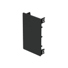 WIBE GROUP - Päätykappale Stago - 120/72 muovi musta