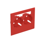 WIBE GROUP - Peitelevy Stago - 2-os.pr pl, isäntä punainen