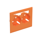 WIBE GROUP - Peitelevy Stago - 2-os.pr pl, isäntä oranssi