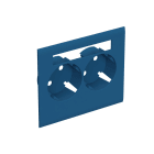 WIBE GROUP - Peitelevy Stago - 2-os.pr pl, isäntä sininen