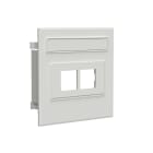 WIBE GROUP - Kanavadatarasia Stago - 2xRJ45 Actassi suora, valk.