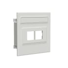 WIBE GROUP - Kanavadatarasia Stago - 2xRJ45 Actassi suora, valk.