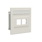 WIBE GROUP - Kanavadatarasia Stago - 2xRJ45 Actassi suora, valk.