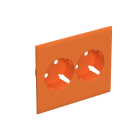 WIBE GROUP - Peitelevy Stago - 2-os.pr pl, lisäosa oranssi