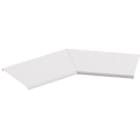 WIBE GROUP - Kaapelitien kansi Mita Flex - Kansi 45° 150 PC1 GRP