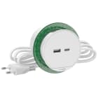 SCHNEIDER ELECTRIC - Pistorasiapaneeli Unica System+ - Pöytäyksikkö XS USBA/C valk