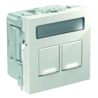 SCHNEIDER ELECTRIC - Kanavakaluste OptiLine - OL Liitinlevy 2xPanduit. valk.