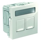 SCHNEIDER ELECTRIC - Kanavakaluste OptiLine - OL Liitinlevy 2xPanduit. valk.