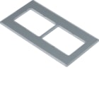 HAGER - Liitinlevy electraplan.GB-EG - GTVDM022 as.k. 2xRJ45 R&M