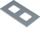 HAGER - Liitinlevy electraplan.GB-EG - GTVDM042 as.k. 2xRJ45 Lexcom