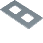 HAGER - Liitinlevy electraplan.GB-EG - GTVDM042 as.k. 2xRJ45 Lexcom