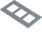 HAGER - Liitinlevy electraplan.GB-EG - GTVDM053 as.k. 3xRJ45 AMP