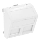 OBO BETTERMANN - Kanavadatarasia - DTG-2RM RW1,2xRJ45 R&M, vino