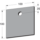 MP BOLAGEN - Asennustarvike - MP-962V Pohjalaatta V