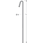 MP BOLAGEN - Asennustarvike - MP-712S Ripustuslanka 300S