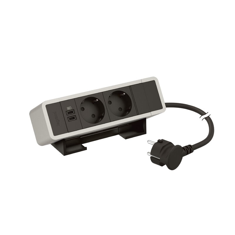 LEGRAND - Pistorasiapaneeli Incara - 2S USB C+C 15W 2m ANMUS