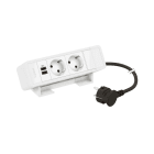 LEGRAND - Pistorasiapaneeli Incara - 2S USB C+C 15W 2m VAL