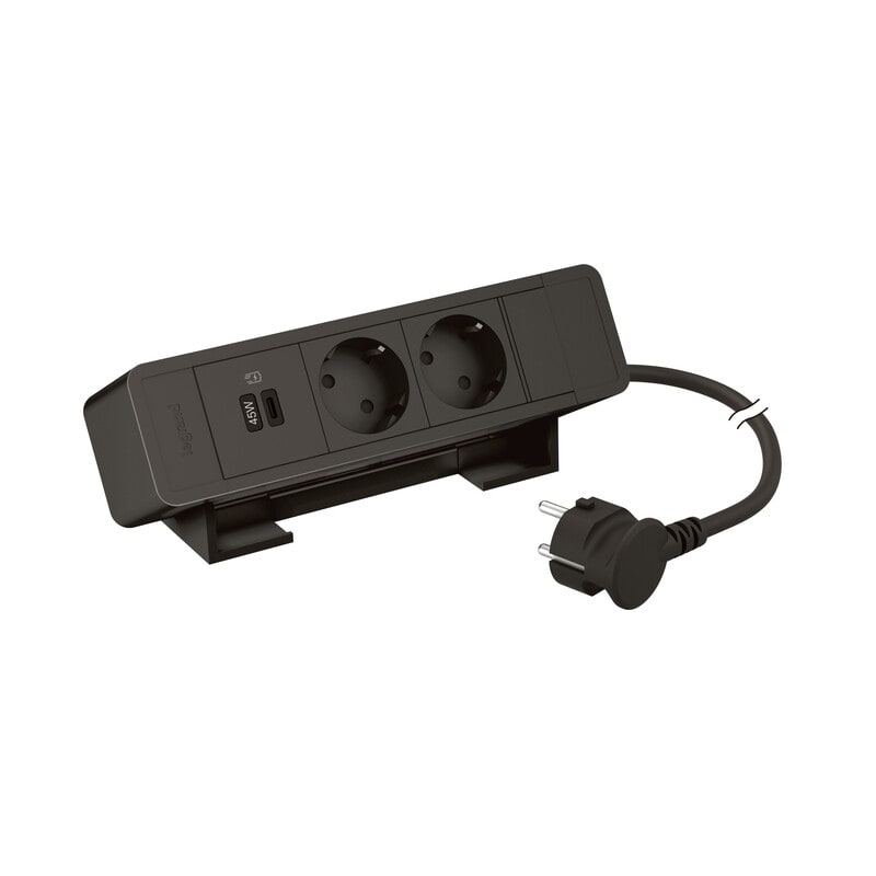 LEGRAND - Pistorasiapaneeli Incara - 2S USB C PD 45W 2m MUS
