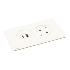 LEGRAND - Pistorasiapaneeli Incara - DISQIN 1S USB A+C 15 W VAL
