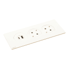 LEGRAND - Pistorasiapaneeli Incara - DISQIN 2S USB A+C 15 W VAL