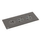 LEGRAND - Pistorasiapaneeli Incara - DISQIN 2S USB A+C 15 W MUS