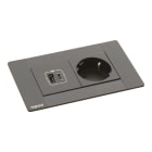 LEGRAND - Pistorasiapaneeli Incara - MULTILINK 1S USB A+C 15W MUS