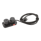 LEGRAND - Pistorasiapaneeli Incara - 2-os. runko 1S USB A+C 15W MUS